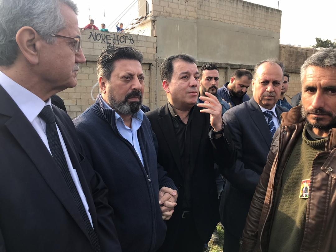 Mîrê Bizqê li Qamişlo bi xakê hat spartin